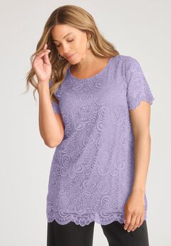 Stretch Lace Tunic