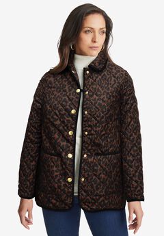 Plus Size Brown Coat For Winter