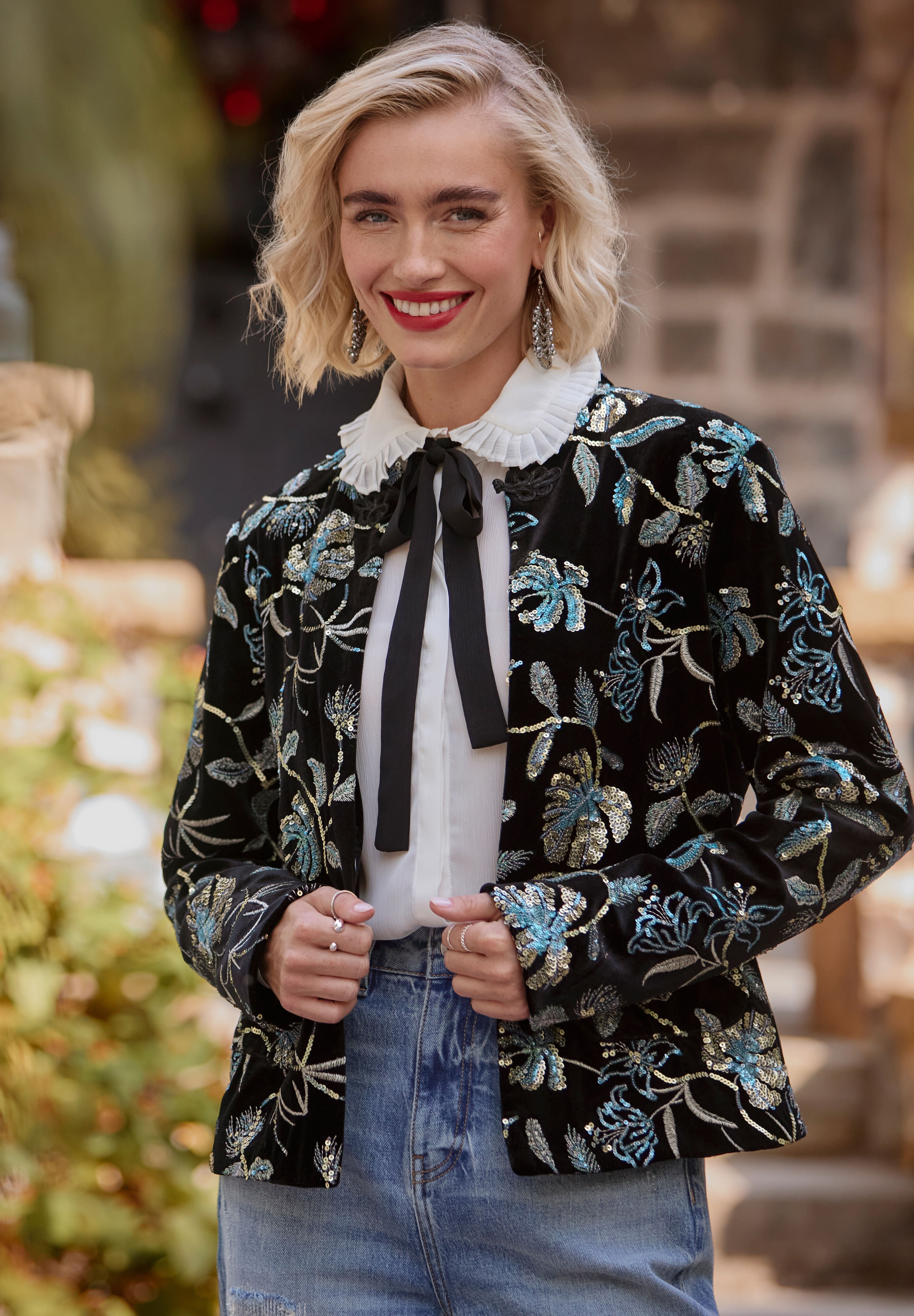 Sequin Lady Jacket