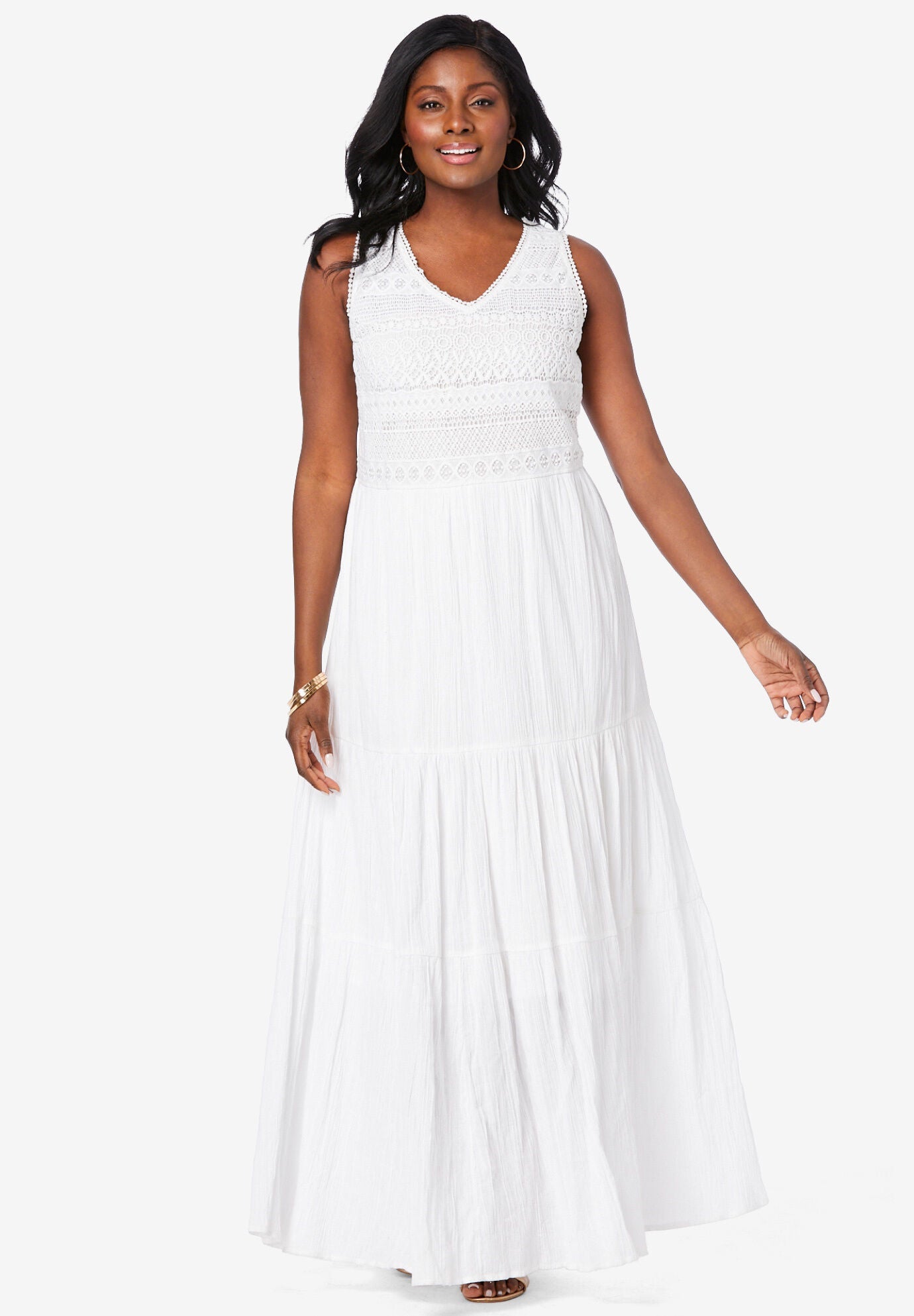 Woman within plus hot sale size maxi dresses