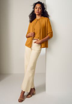 Crochet Trim Cardigan