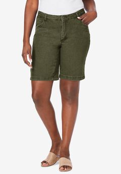 Classic Cotton Denim Shorts