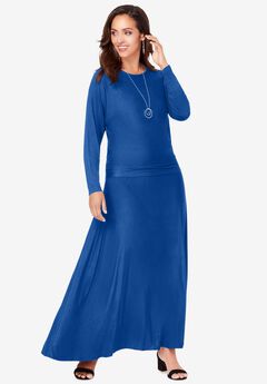 2-Piece Dolman Sleeve Skirt Set