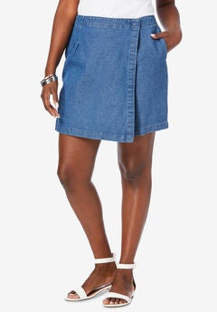 Plus Size Skorts With Pockets
