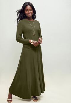 2-Piece Dolman Sleeve Skirt Set