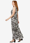 Printed Maxi Dress, , alternate image number null