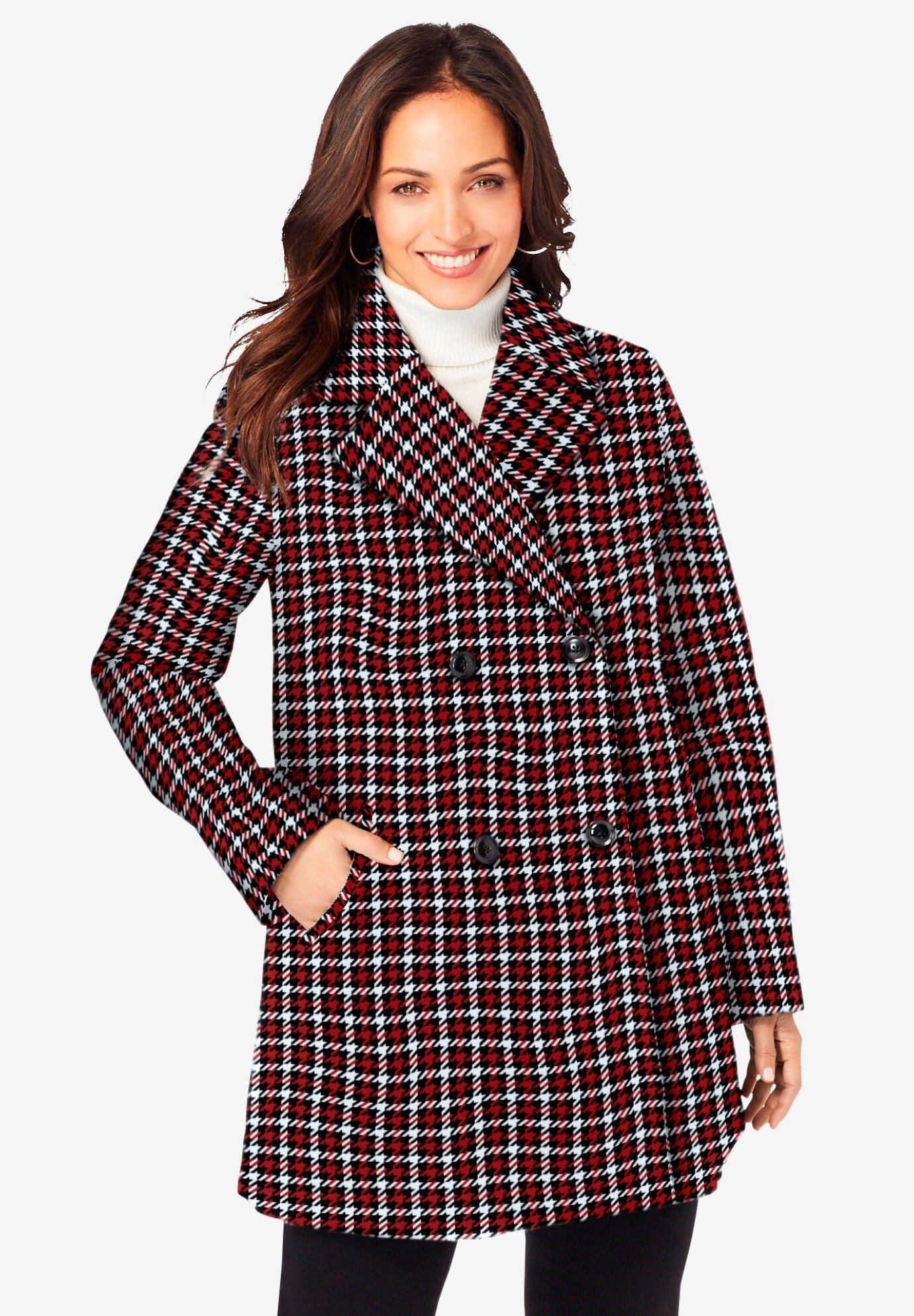 Woman within peacoat Clearance