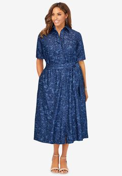 Soft Denim Shirtdress