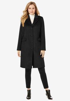 Plus Size Wool Coats