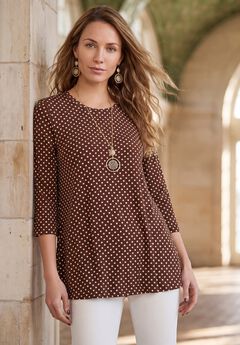 Plus Size Brown Dresses