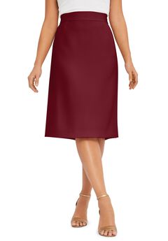 Tummy Control Bi-Stretch Pencil Skirt