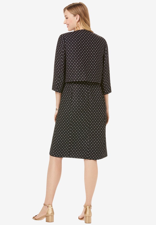 Cropped Jacket Dress, , on-hover image number 1
