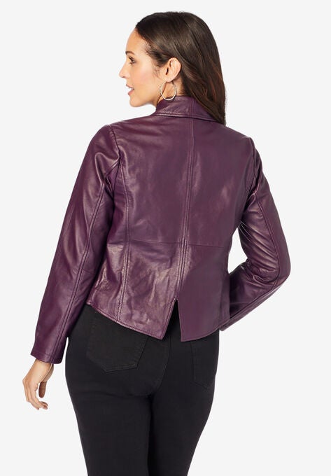 leather shrug
