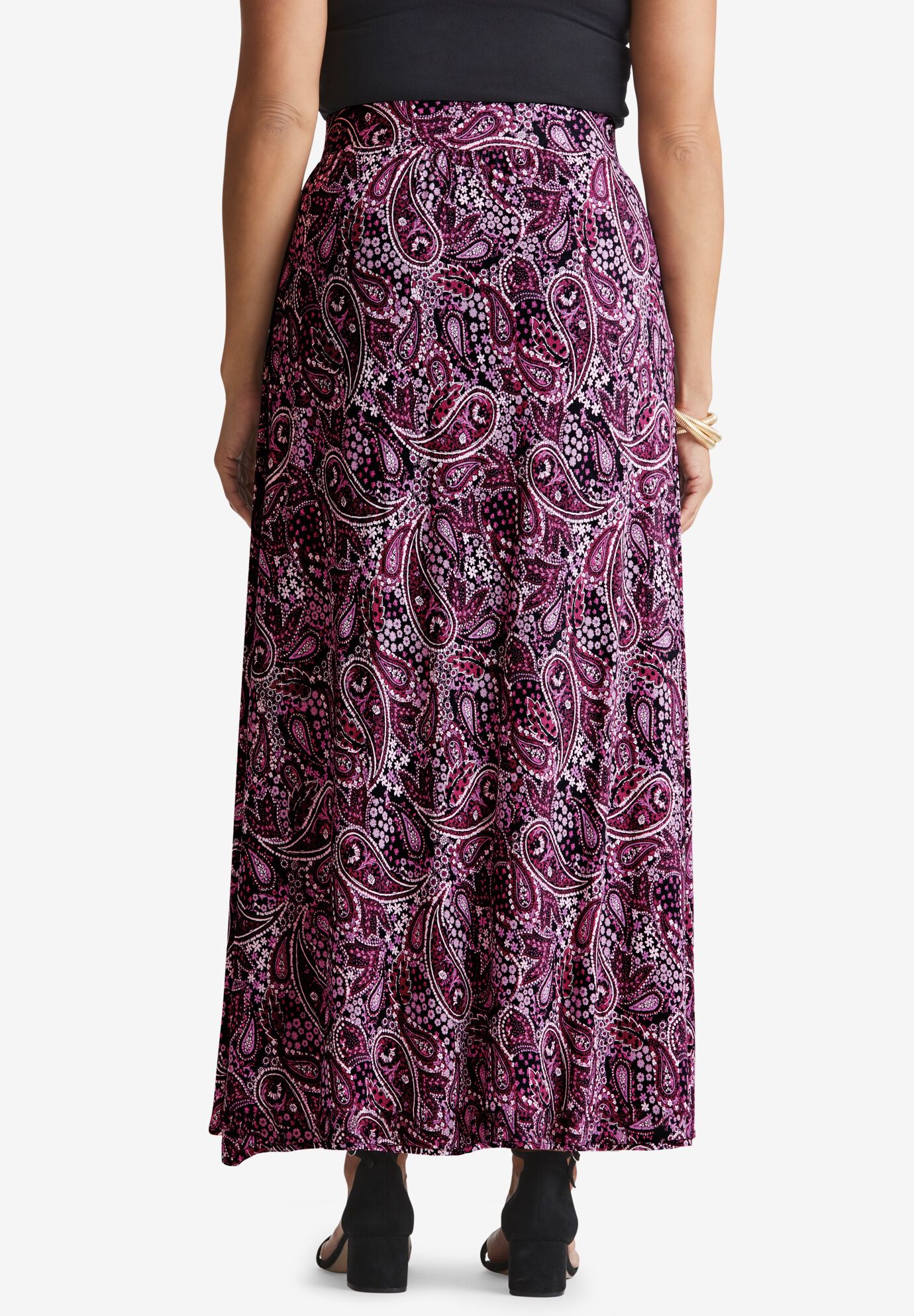 Womens knit deals maxi skirts
