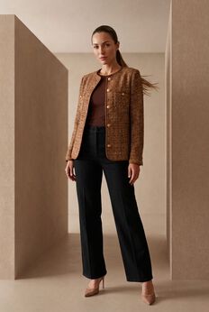 Refined Denim Trouser