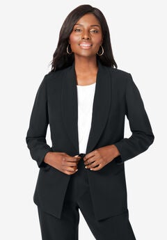 Cinch Back Bi-stretch Blazer