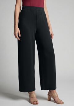 Everyday Stretch Knit Wide Leg Pant