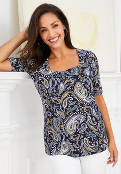 Plus-Size Modern Casual Tops For Spring Break