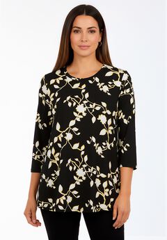 Stretch Knit Swing Tunic