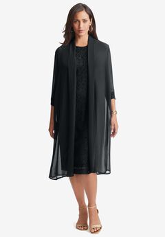 Plus Size Stretch Lace Dresses