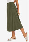 Soft Ease Midi Skirt, , alternate image number null