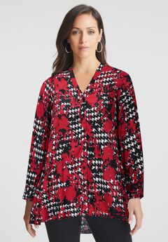 Georgette High Low Tunic