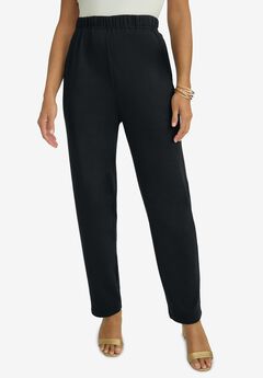 Plus Size Black Chinos