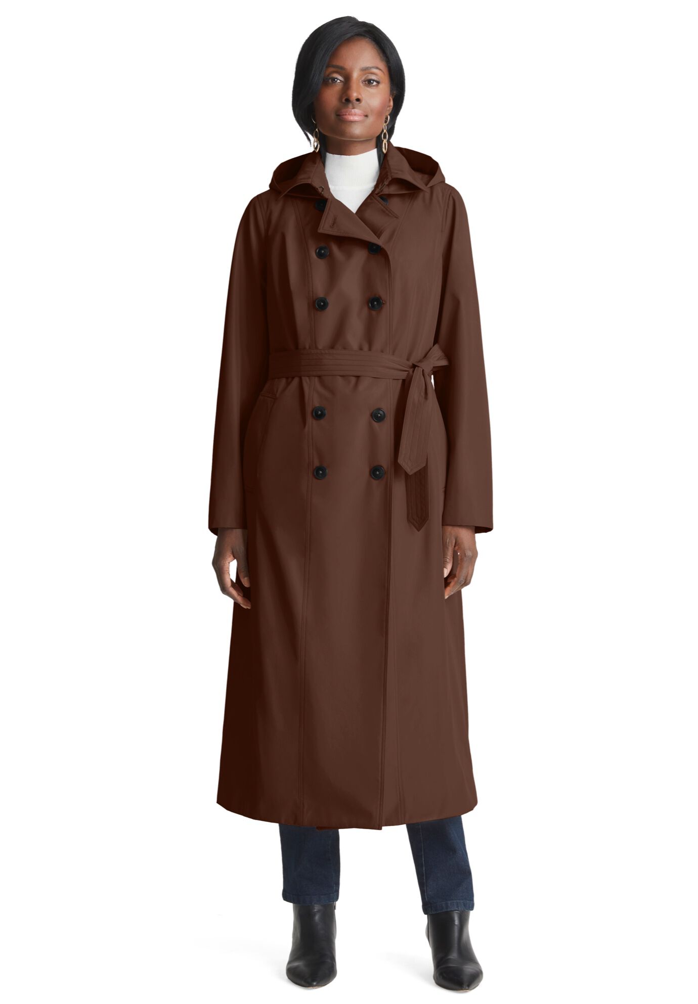 Double-breasted trench coat for women | Clara