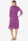 Lace Fit & Flare Dress, , on-hover image number null