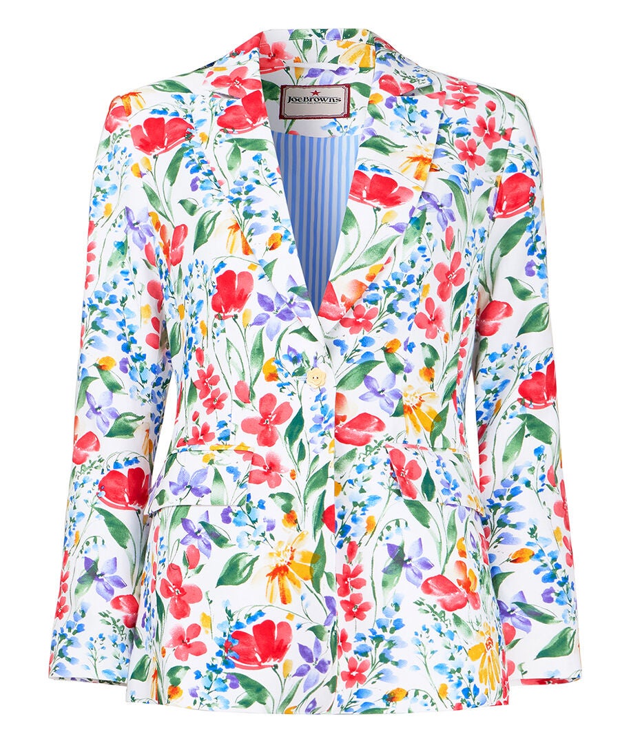 Floral Blazer, DITSY MULTI GARDEN, alternate image number 5