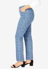 Comfort Waistband Straight Leg Jean, , alternate image number null