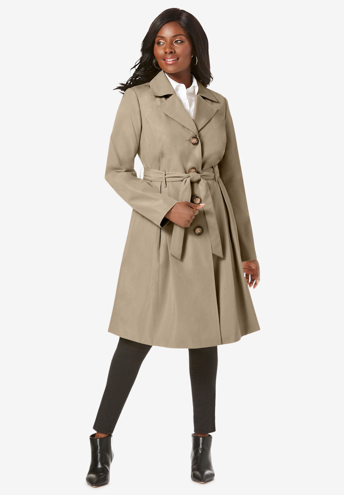 trench coat women plus