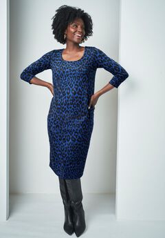 Stretch Cotton T-Shirt Dress