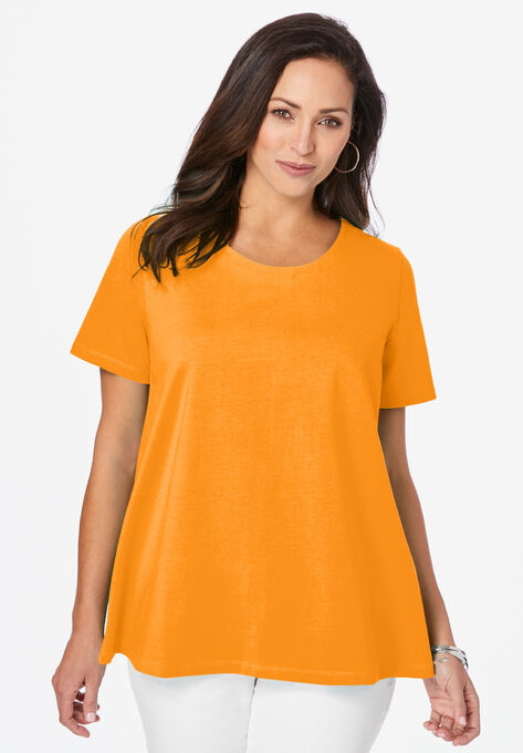 Trapeze Tee, BRIGHT MELON, hi-res image number null