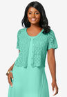 Crochet Shrug, MINT SORBET, hi-res image number null