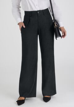Slubbed Denim Trouser