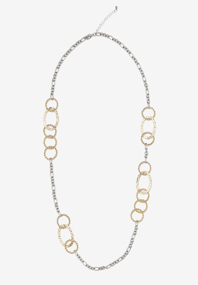 Circle Link Necklace, MULTI, hi-res image number null