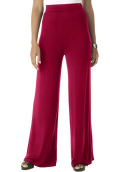 Plus Size Wide Leg Dress Pants