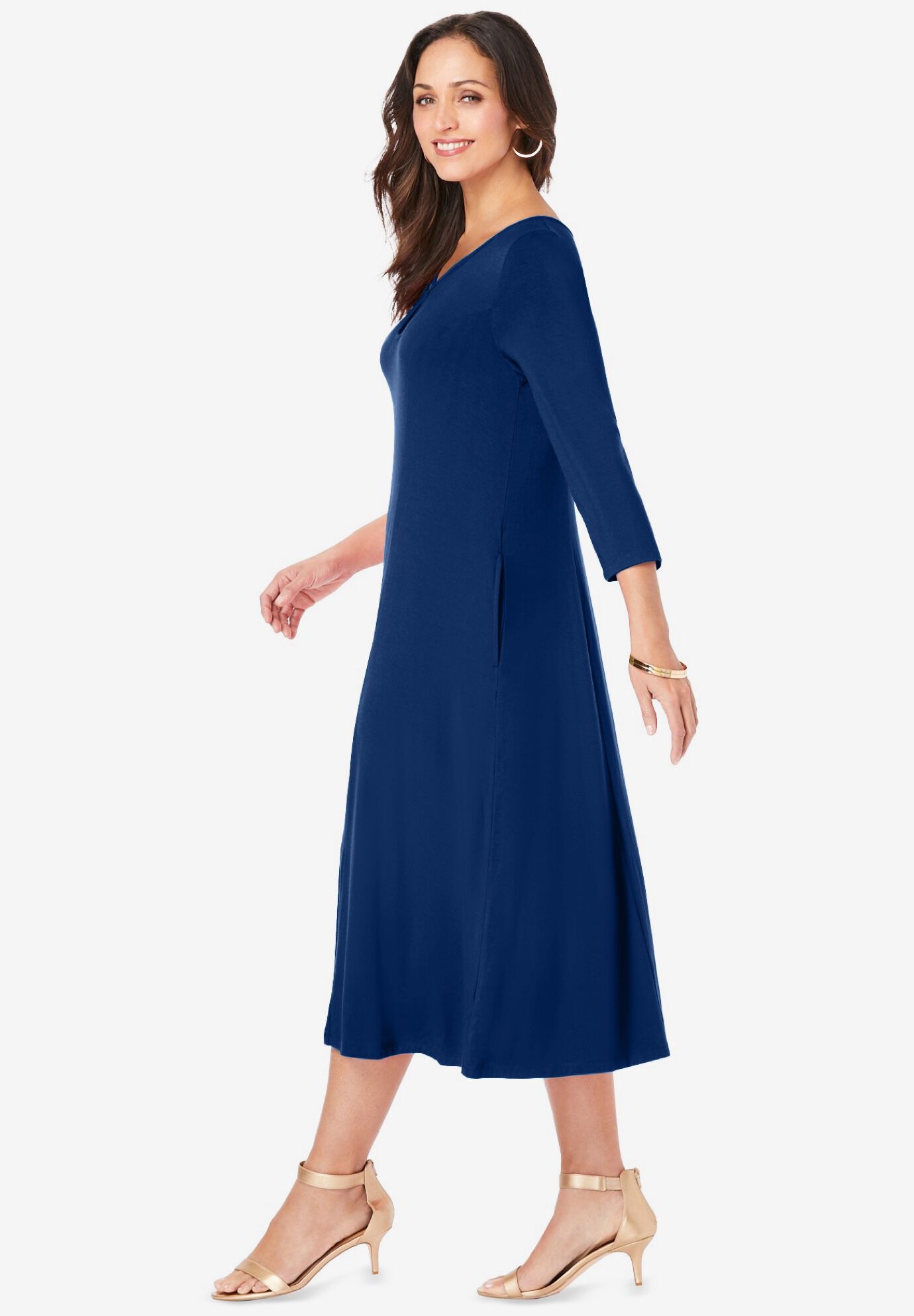 Twisted Keyhole Mini Dress