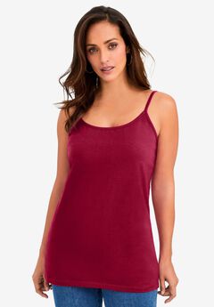 Plus Size Burgundy Tops