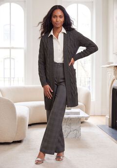 Cable Duster Sweater