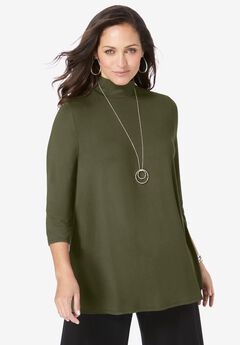 Mockneck Swing Tunic