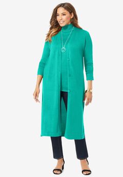 Fine Gauge Duster Cardigan