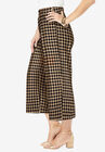Knit Wide-Leg Crop Pant, , alternate image number null