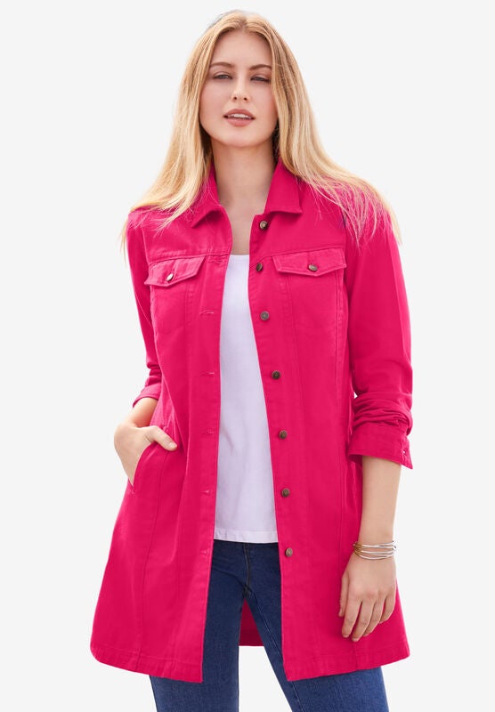 Jessica London Womens Plus Size Shawl Collar Topper Jacket