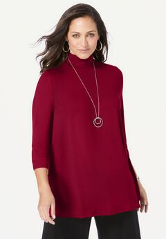 Mockneck Swing Tunic