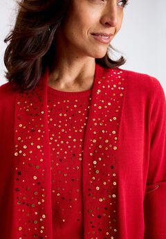 Plus Size Layered Cardigans