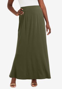 Green Fall Skirt