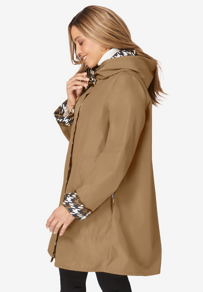 NOT RESTOCKING AGAIN* Monogrammed Oversized Hoody Jacket (Camel Brown