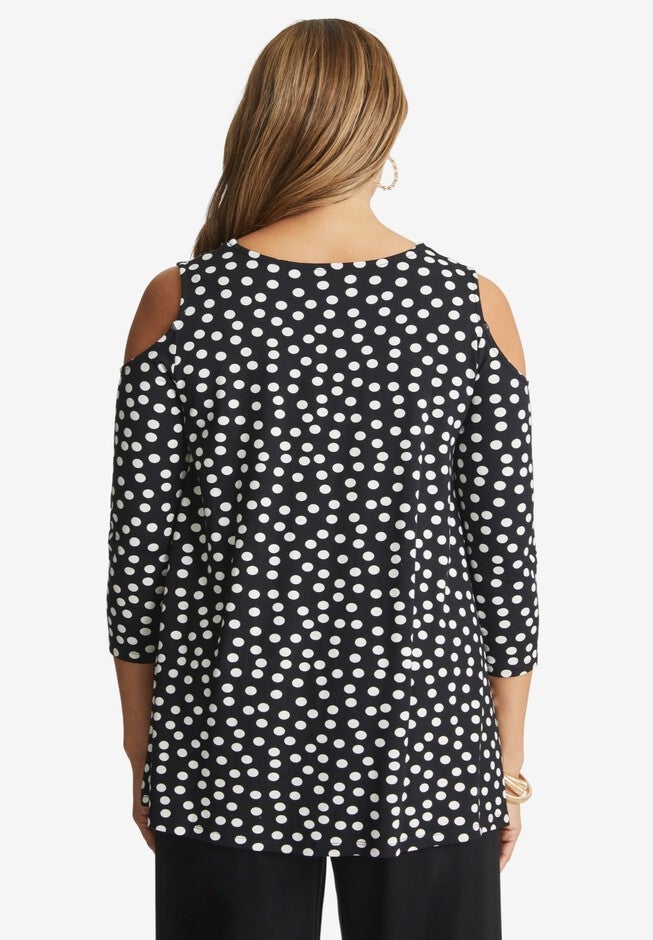 Cold Shoulder Tunic, , on-hover image number 1